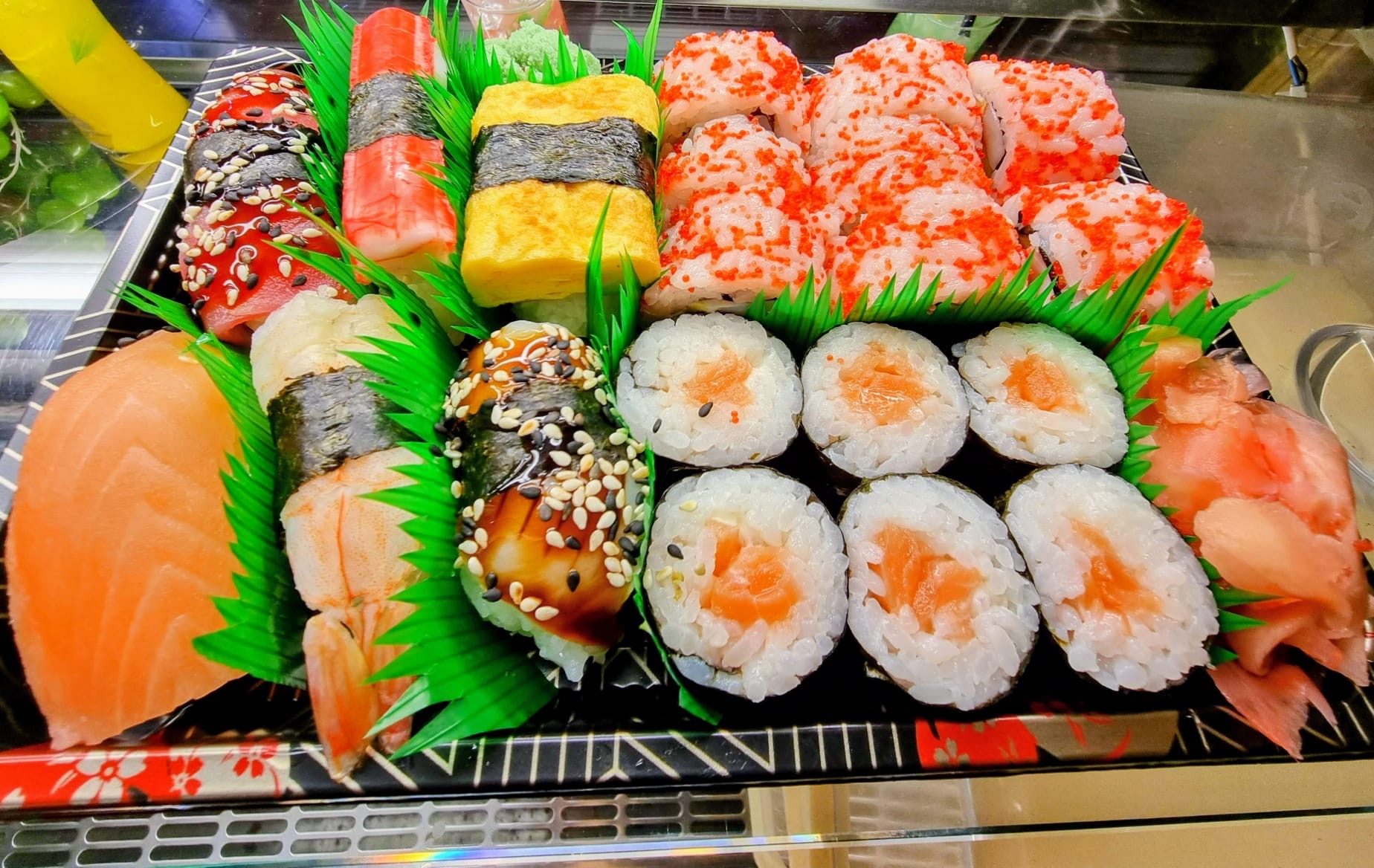 Sushi selection